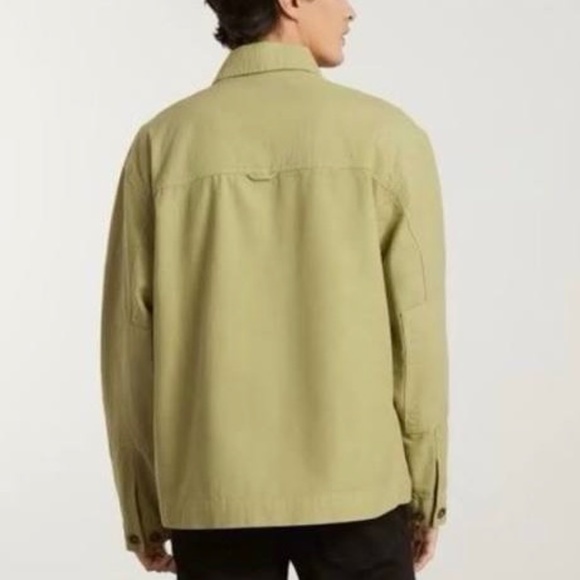 EVERLANE  The Everyone Spring Shirt Jacket in Light Green - Men's S/ Women's L - Picture 2 of 14